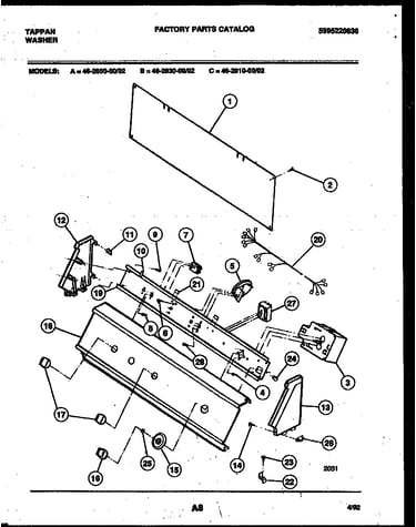 Console and control parts