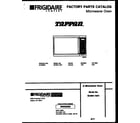 Tappan 56-9081-10-01 front cover diagram