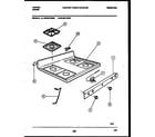 Tappan 30-3341-00-04 cooktop parts diagram