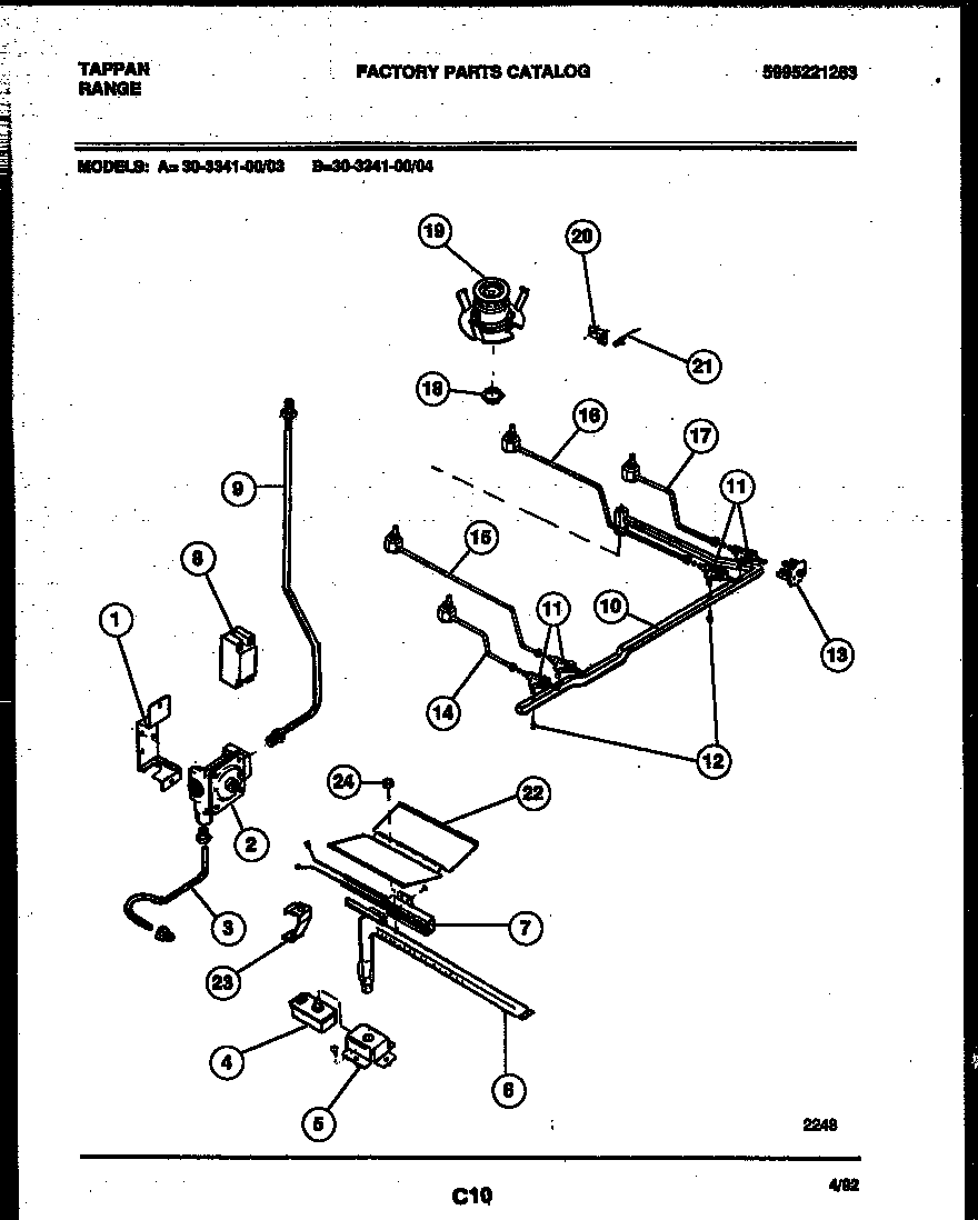 Burner parts