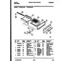 Tappan 30-2251-23-04 broiler drawer parts diagram