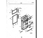 Tappan 95-1982-00-00 door parts diagram