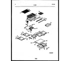 Tappan 95-1982-23-00 shelves and supports diagram