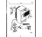 Tappan 95-1962-00-00 system and automatic defrost parts diagram