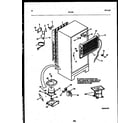 Tappan 95-2182-00-00 system and automatic defrost parts diagram