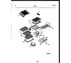 Tappan 95-1781-00-01 shelves and supports diagram