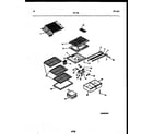 Tappan 95-1781-66-01 shelves and supports diagram