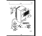 Tappan 95-2162-00-00 system and automatic defrost parts diagram