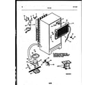 Tappan 95-1522-00-00 system and automatic defrost parts diagram