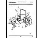 Tappan 61-1082-10-00 power dry and motor parts diagram