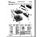 Tappan 61-1082-10-00 racks and trays diagram