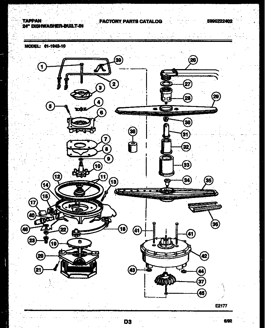 Motor pump parts