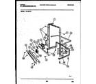 Tappan 61-1042-10-00 power dry and motor parts diagram