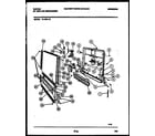 Tappan 61-1021-10-00 door parts diagram