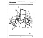 Tappan 61-1021-10-00 power dry and motor parts diagram