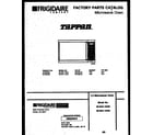 Tappan 56-9431-10-02 front cover diagram
