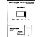 Tappan 56-9991-10-01 front cover diagram