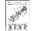 Tappan 30-3979-23-08 door parts diagram