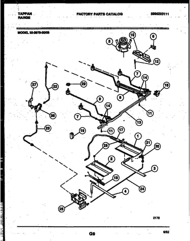 Burner, manifold and gas control