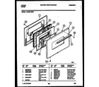 Tappan 36-3061-00-02 door parts diagram