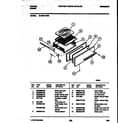 Tappan 36-3061-00-02 broiler drawer parts diagram