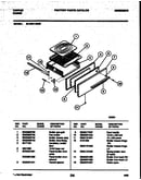 Broiler drawer parts