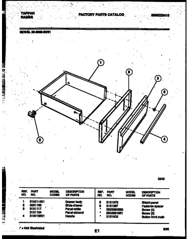 Drawer parts