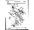 Tappan 30-3982-23-01 burner, manifold and gas control diagram