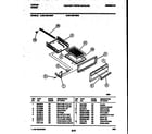 Tappan 32-1039-23-08 broiler drawer parts diagram