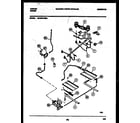 Tappan 30-2759-23-06 burner, manifold and gas control diagram