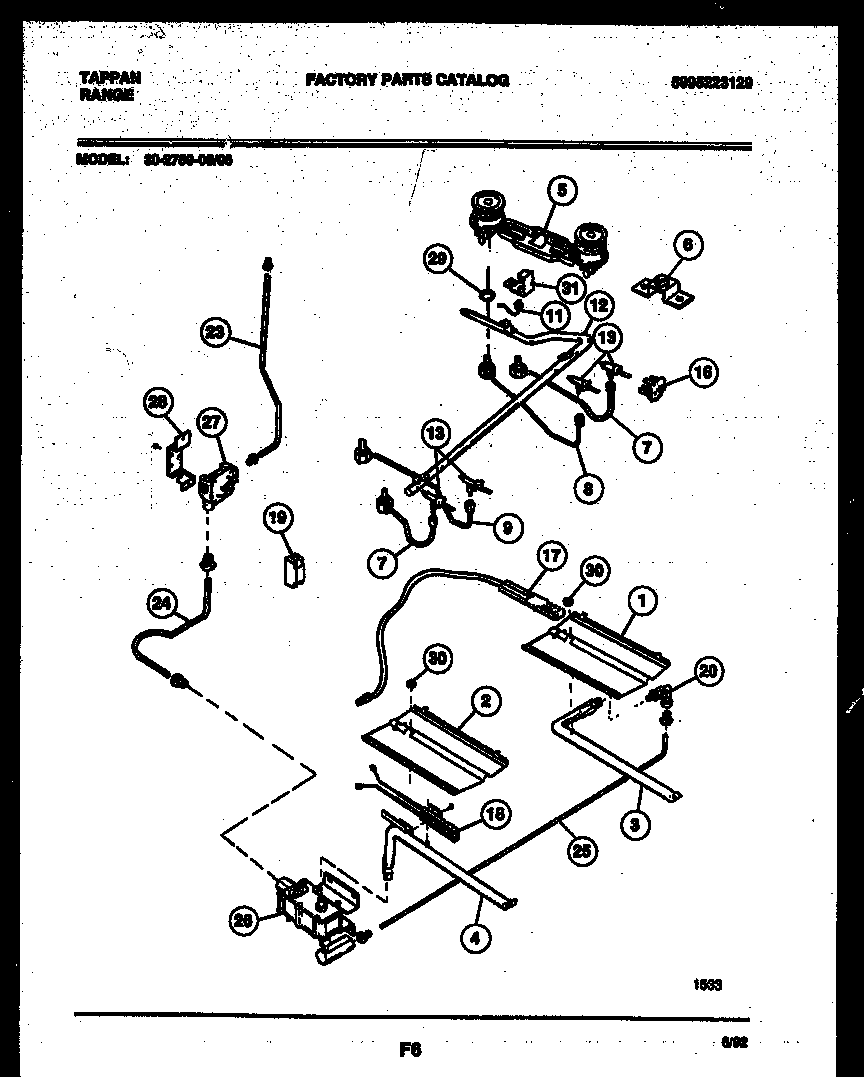 Burner, manifold and gas control