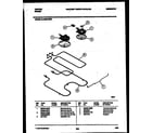 Tappan 31-2452-00-01 broiler parts diagram