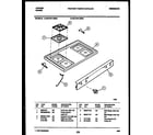 Tappan 30-2761-23-02 cooktop parts diagram