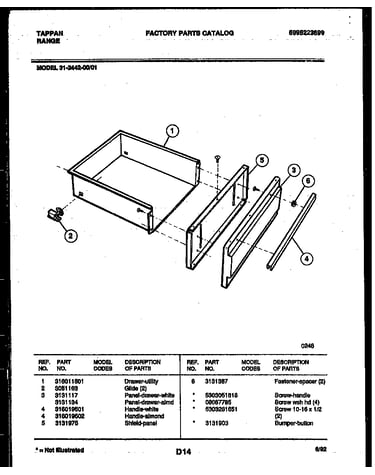 Drawer parts