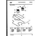 Tappan 31-2232-00-01 broiler parts diagram