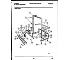 Tappan DB700P1-00 power dry and motor parts diagram