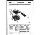 White-Westinghouse DB700PD1 racks and trays diagram