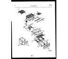 Tappan 95-1732-23-00 shelves and supports diagram