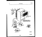 Tappan 95-1732-23-00 system and automatic defrost parts diagram