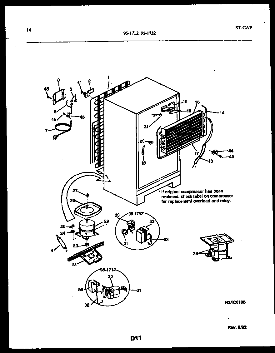 SYSTEM AND AUTOMATIC DEFROST PARTS