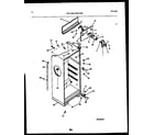 Kelvinator GTL175HH5 cabinet parts diagram