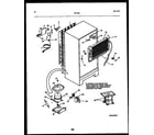 Tappan 95-2192-32-00 system and automatic defrost parts diagram