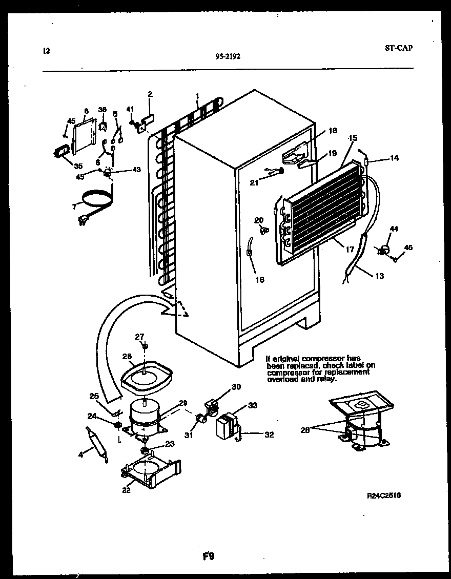 SYSTEM AND AUTOMATIC DEFROST PARTS