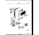 Tappan 95-1512-23-00 system and automatic defrost parts diagram