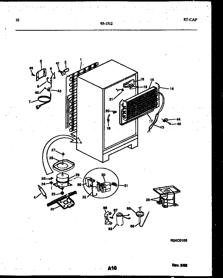 System and automatic defrost parts