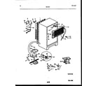 Tappan 95-1512-00-00 system and automatic defrost parts diagram