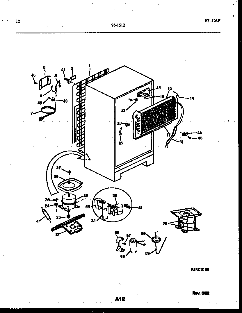 System and automatic defrost parts