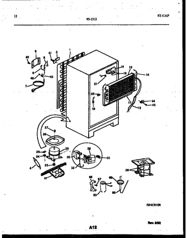 System and automatic defrost parts