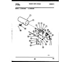 Tappan 49-2151-00-01 burner, igniter and valve diagram
