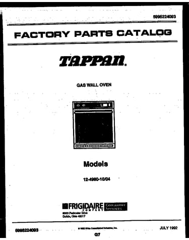 Cover page